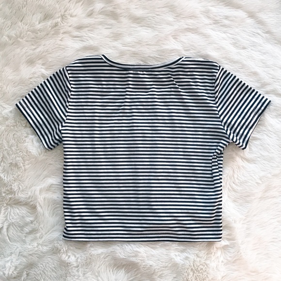 SHEIN striped button up top - Picture 5 of 5
